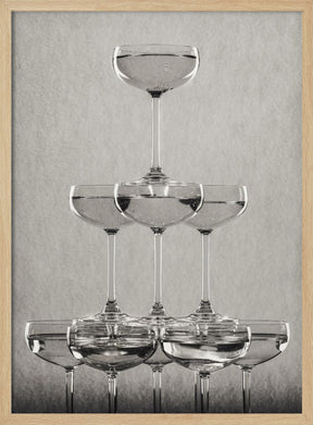 Champagne tower_9 Poster