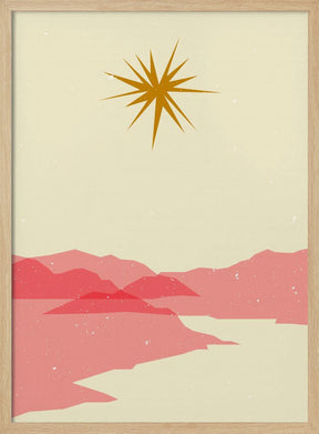 Sunny landscape Poster