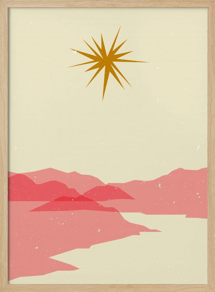 Sunny landscape Poster