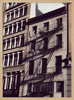 New York City Fire Escapes Poster