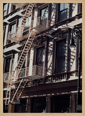 New York City Fire Escapes 03 Poster