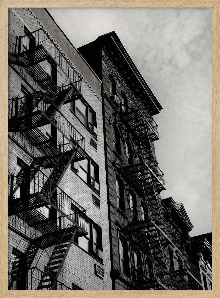 New York City Fire Escapes 05 Poster