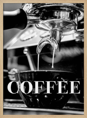 Coffee Text Poster