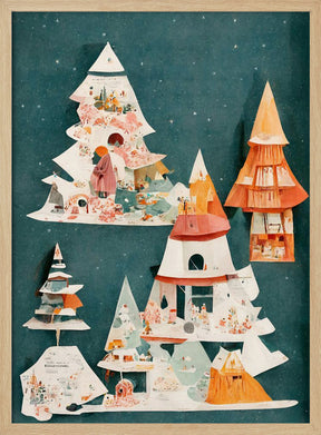 A Paper Village Poster