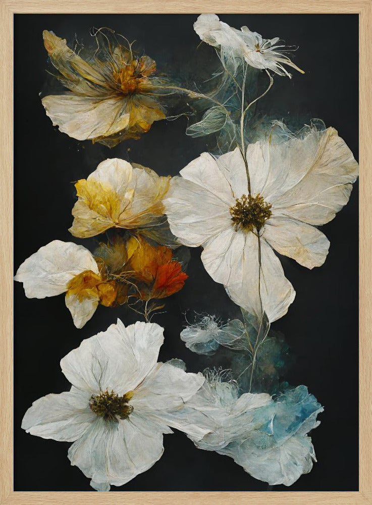 Dry Flowers Poster