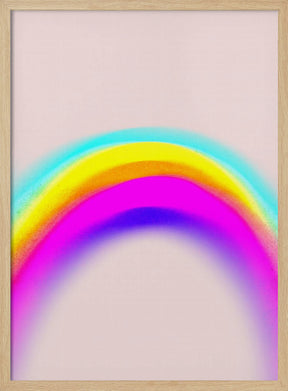 Space (Rainbow) No 5 Poster