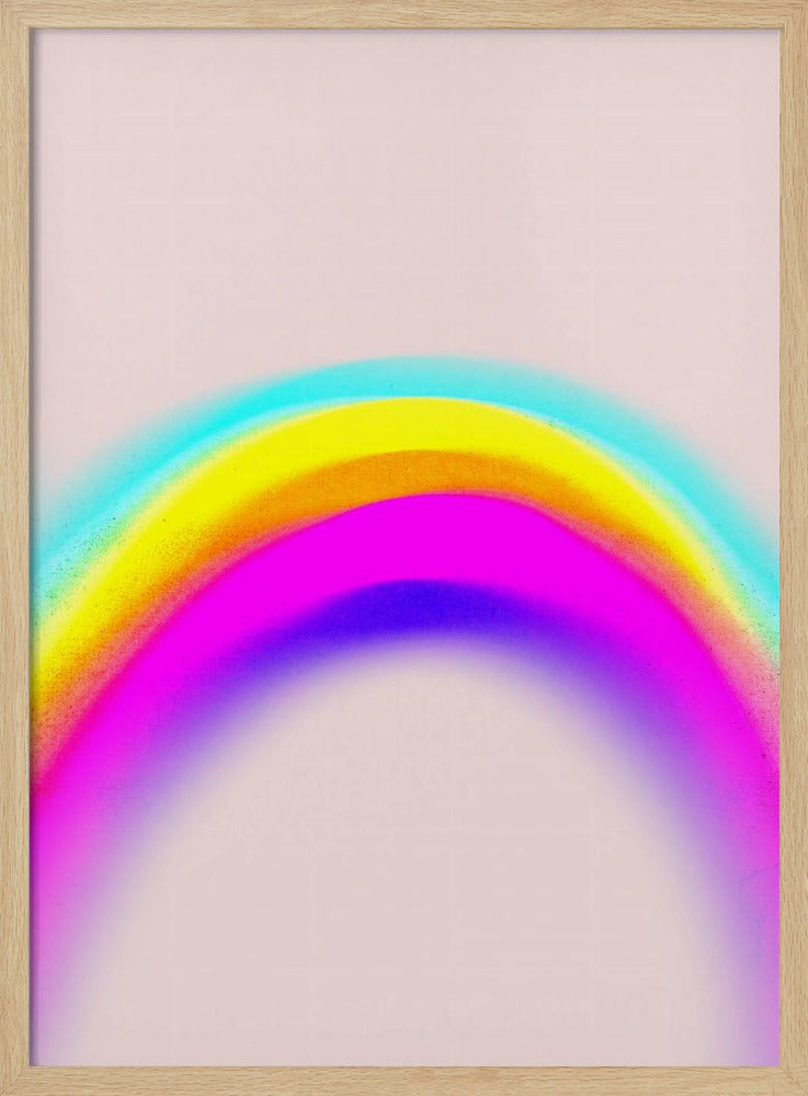 Space (Rainbow) No 5 Poster