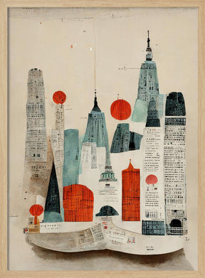 The Paper City Poster