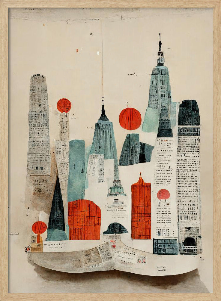 The Paper City Poster