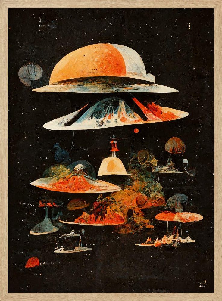 Flying Saucers Poster