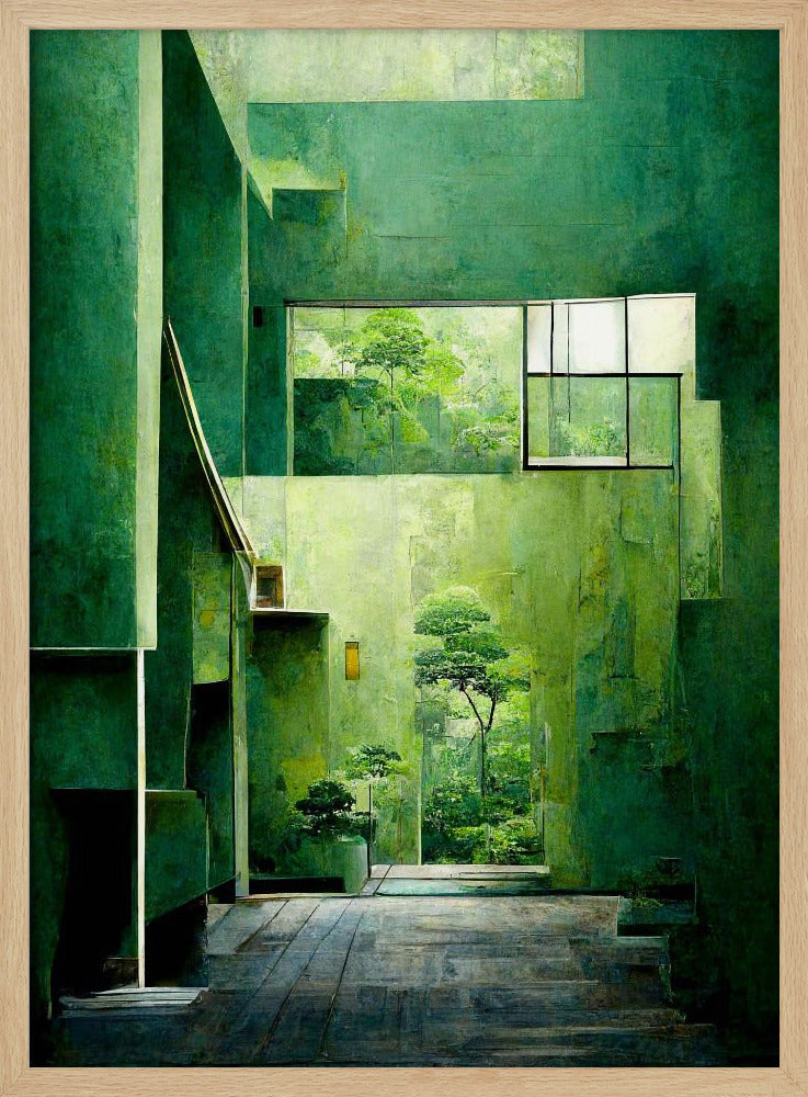 The Green House Poster