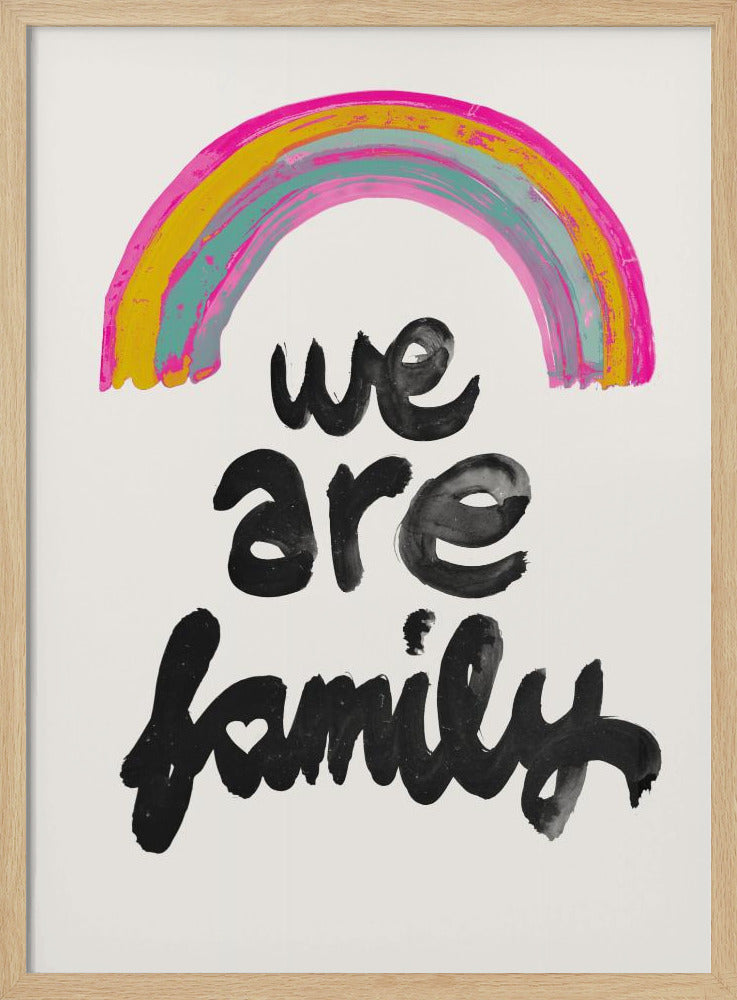 We Are Family Poster