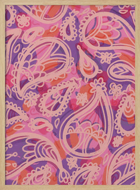 Paisley Pattern Poster