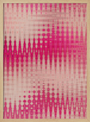 Pink Blurred Pattern Poster