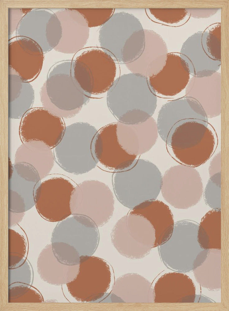 Pastel Dots Poster