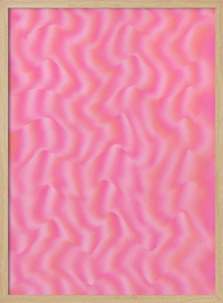 Pink Silk Pattern Poster