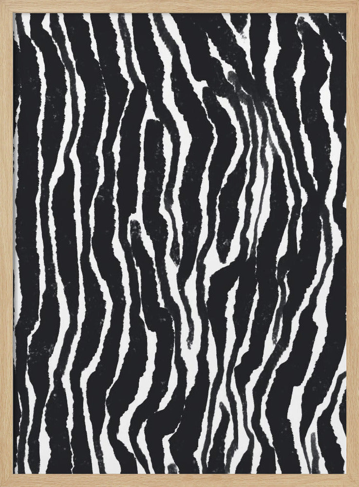 Zebra Pattern Poster