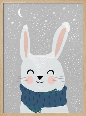 Snow Bunny Poster