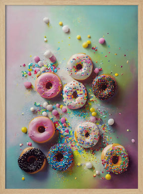 Delicious Donuts Poster