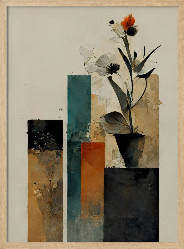 Geometric Stillife Poster