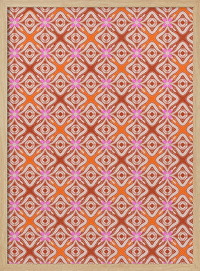 1970 Tile Pattern Poster