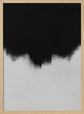 Black and Concrete Poster