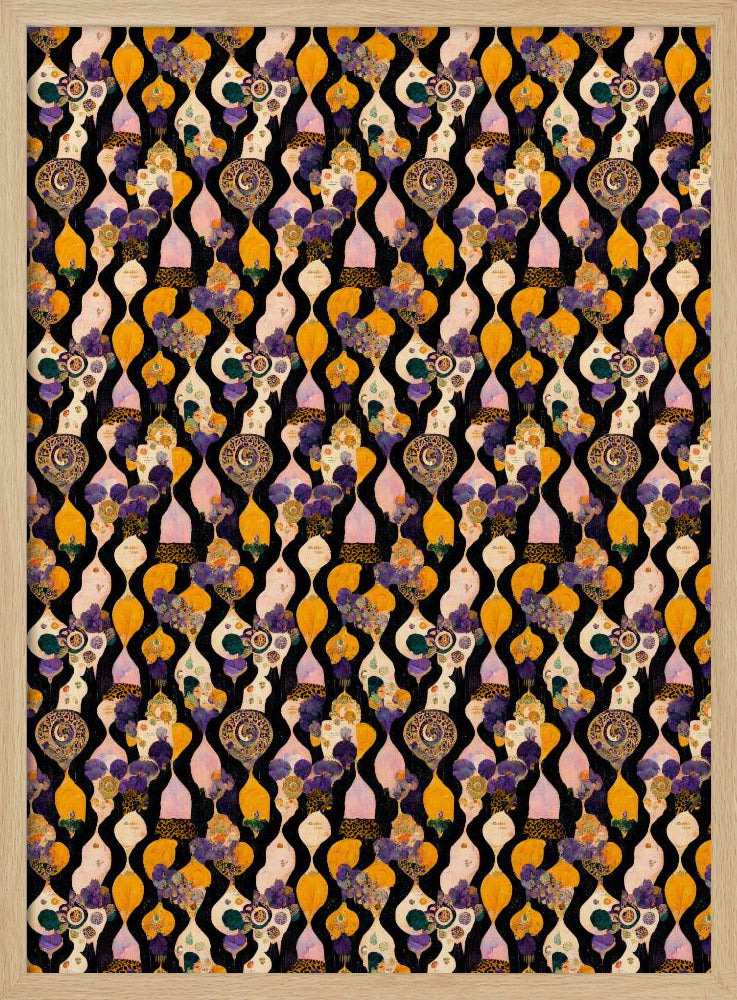 Oriental Pattern Poster