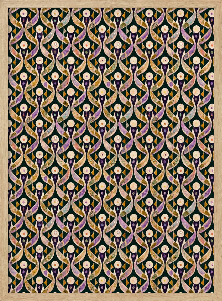 Shabby Pastel Pattern Poster