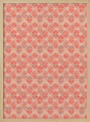 Pink Romantic Pattern Poster