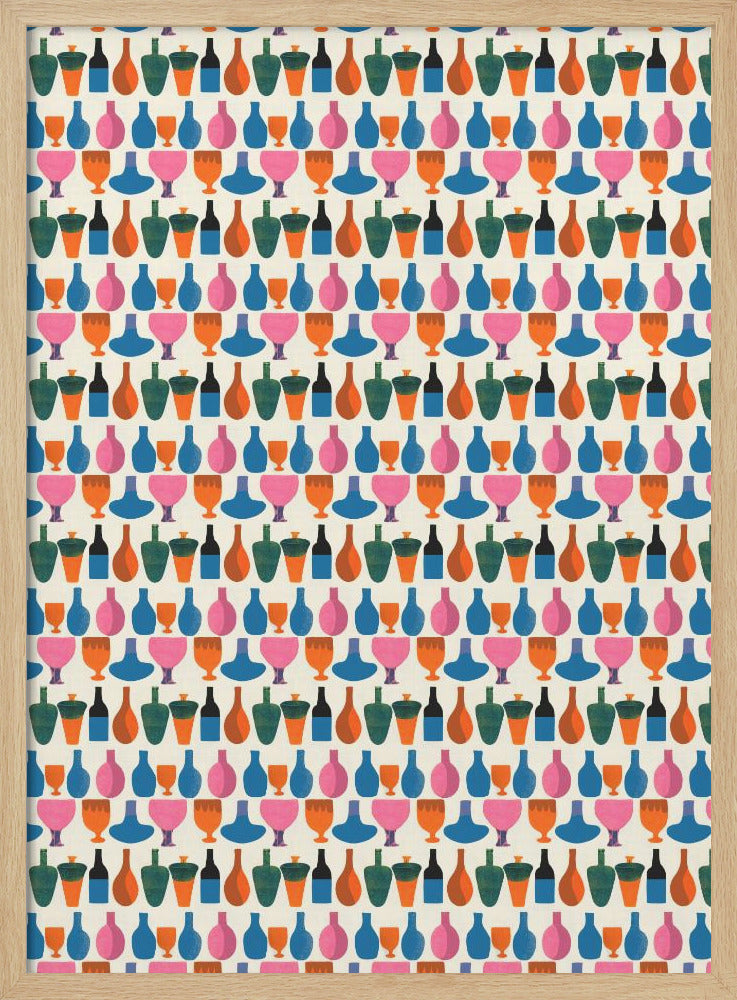 Kitchen Pattern Poster