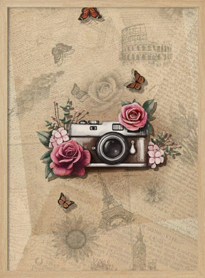 Vintage Camera Poster