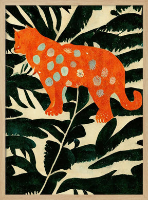 Tiger In The Jungle Poster