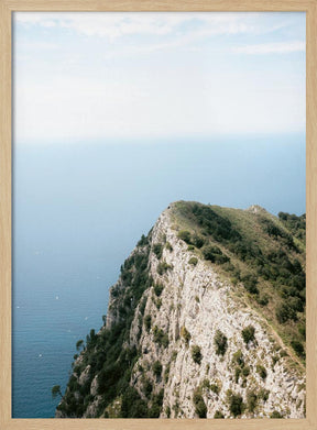 Mount Solaro Capri Poster