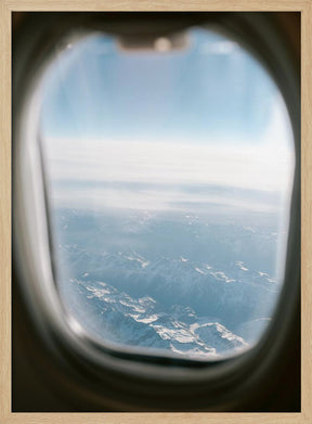 Plane Window View || Poster