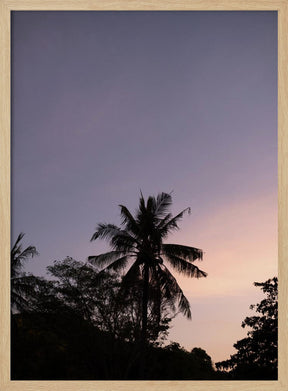 Lombok sunset Poster