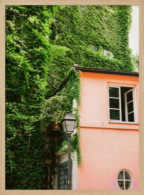 Green and Pink || Montmartre Paris Poster