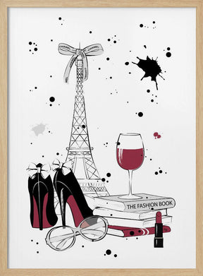 Living in Paris Poster