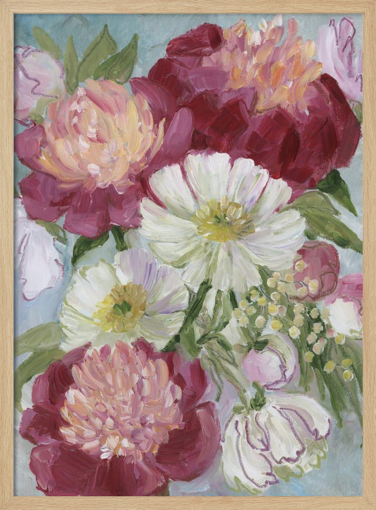 Eleanora painterly florals Poster