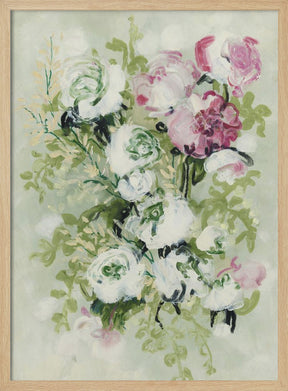 Haneul painterly bouquet Poster