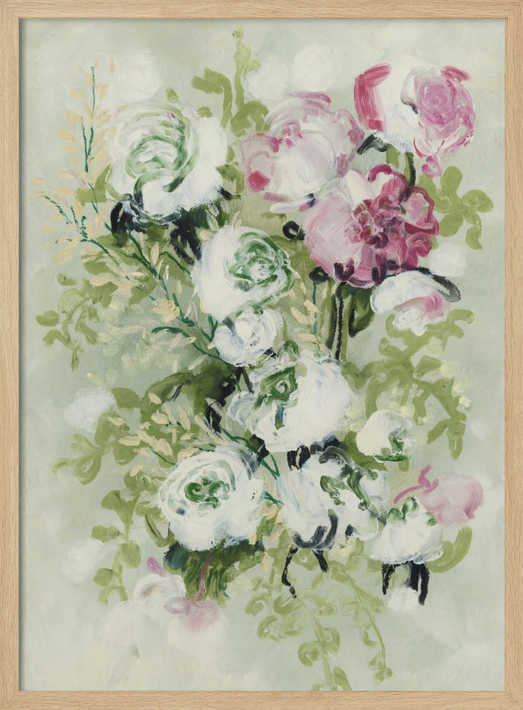 Haneul painterly bouquet Poster