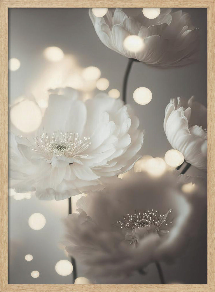 Romantic Flowers Poster