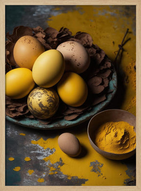 Yellow Eggs Poster