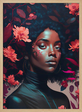 Goddess Of The Flowers Poster