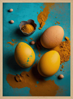 Three Eggs Poster