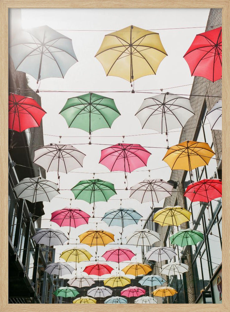 Umbrellas Poster