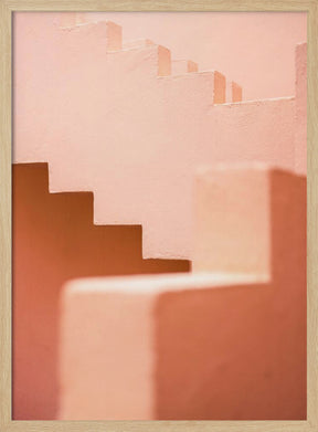 La Muralla Roja Pink Poster