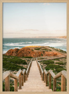 Walkway into the Algarve Poster