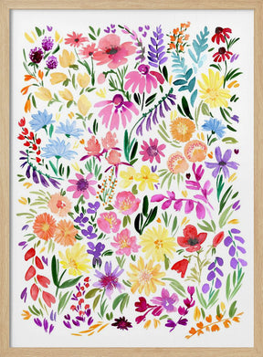 Wildflower meadow Poster