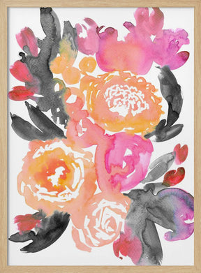 Olympe florals II Poster