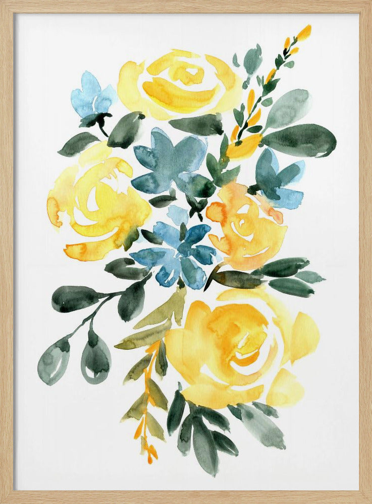 Cora bouquet Poster